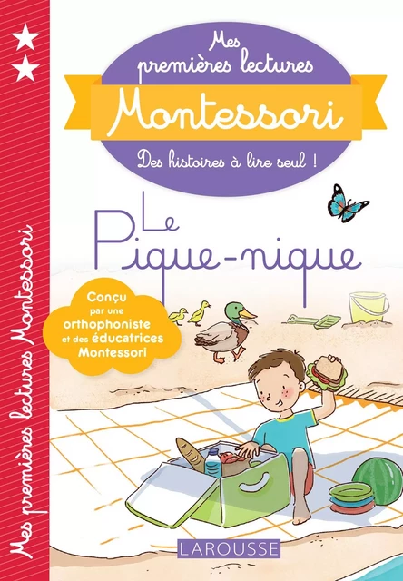 Mes premières lectures Montessori - Le pique-nique - Julie Rinaldi, Amélie Clavier - Larousse