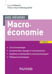 Aide-mémoire - Macroéconomie - 2e éd.