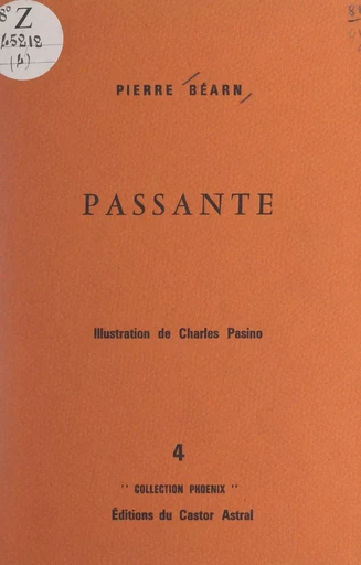 Passante - Pierre Béarn - FeniXX réédition numérique