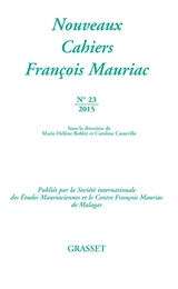 Nouveaux cahiers François Mauriac n°23