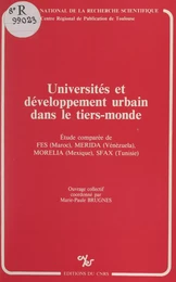 Universités et développement urbain dans le Tiers Monde