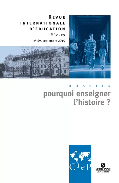 Pourquoi enseigner l'histoire - Ebook -  CIEP - Didier