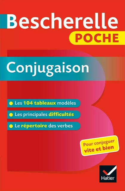 Bescherelle - Conjugaison (poche) -  Collectif - Hatier