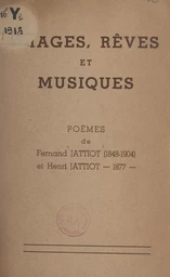 Images, rêves et musiques