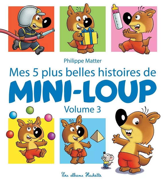 Mes 5 plus belles histoires de Mini-Loup - Volume 3 - Philippe Matter - Hachette Enfants