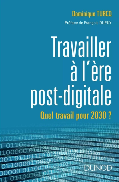 Travailler à l'ère post-digitale - Dominique Turcq - Dunod