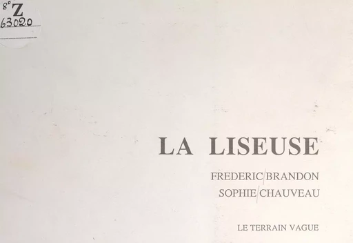 La liseuse - Sophie Chauveau - FeniXX réédition numérique