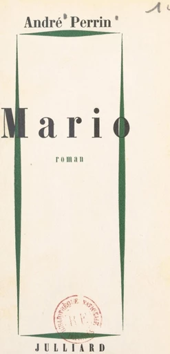 Mario - André Perrin - FeniXX réédition numérique