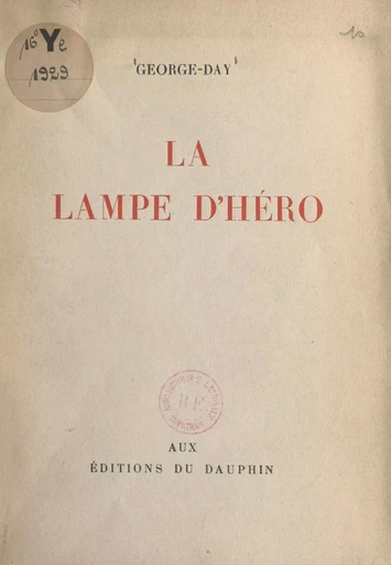 La lampe d'Héro - George Day - FeniXX réédition numérique