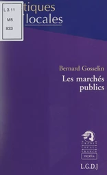 Les marchés publics