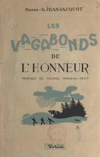 Les vagabonds de l'honneur (1). Clandestinité - Pierre-G. Jeanjacquot - FeniXX réédition numérique