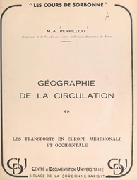 Géographie de la circulation