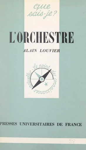 L'orchestre - Alain Louvier - FeniXX réédition numérique