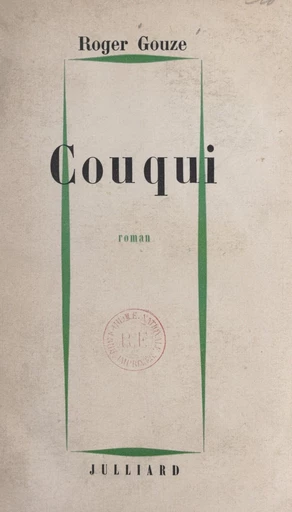 Couqui - Roger Gouze - FeniXX réédition numérique