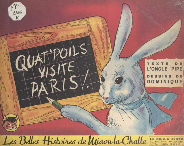 Quat' poils visite Paris ! -  Oncle Pipe - FeniXX réédition numérique