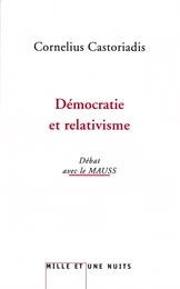 Démocratie et relativisme