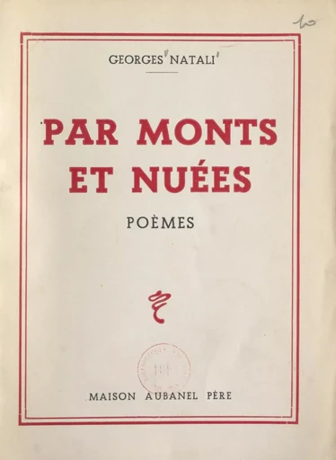 Par monts et nuées - Georges Natali - FeniXX réédition numérique