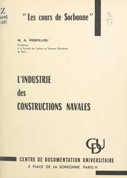 L'industrie des constructions navales