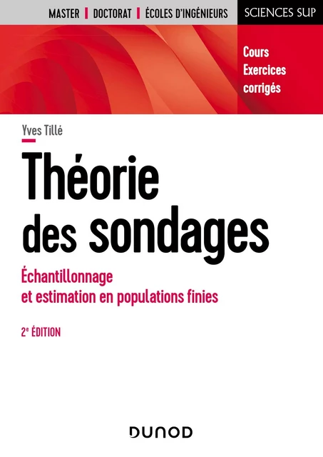 Théorie des sondages - 2e éd. - Yves Tillé - Dunod