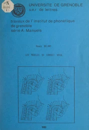 Les modèles du conduit vocal