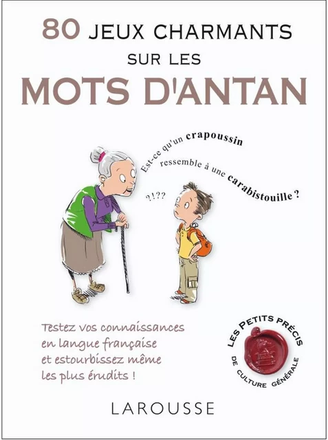 80 jeux charmants sur les mots d'antan -  Collectif - Larousse