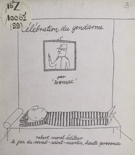 Célébration du gendarme -  Womac - FeniXX réédition numérique