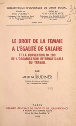 Le droit de la femme à l'égalité de salaire