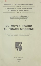 Du moyen picard au picard moderne