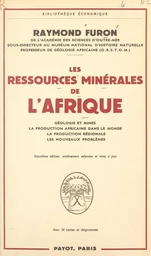 Les ressources minérales de l'Afrique