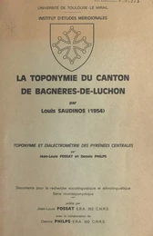 La toponymie du canton de Bagnères-de-Luchon