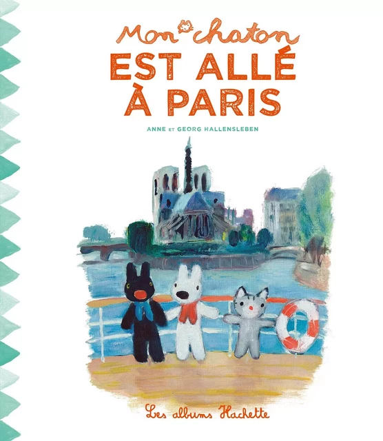 Mon chaton a visité Paris - Anne Gutman - Hachette Enfants