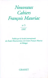 Nouveaux cahiers Francois Mauriac n°05