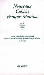 Nouveaux cahiers François Mauriac n°04