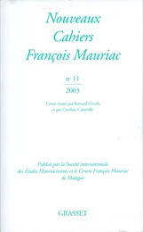 Nouveaux Cahiers Francois Mauriac n°11