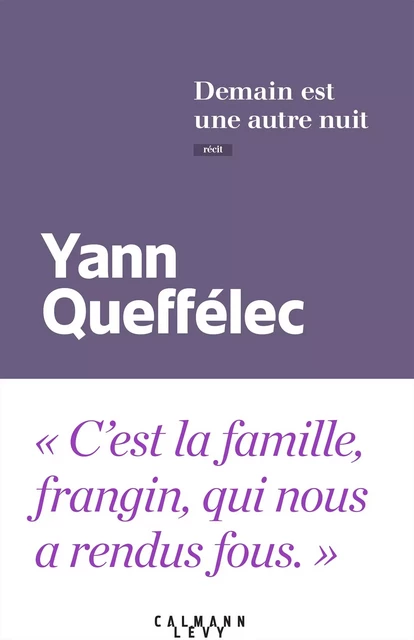 Demain est une autre nuit - Yann Queffélec - Calmann-Lévy