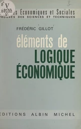 Éléments de logique économique