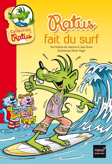 Ratus fait du surf - Jean Guion, Jeanine Guion - Hatier Jeunesse