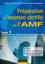 Préparation à l'épreuve de certification professionnelle des acteurs de marché