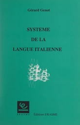 Système de la langue italienne