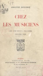 Chez les musiciens