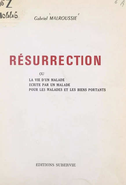 Résurrection - Gabriel Malroussie - FeniXX réédition numérique