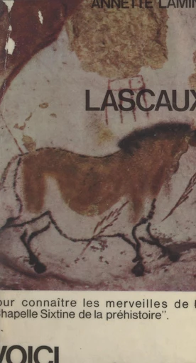 Lascaux - Annette Laming-Emperaire - FeniXX réédition numérique