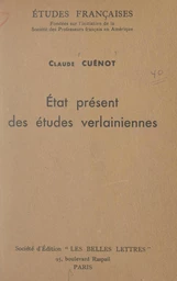 État présent des études verlainiennes