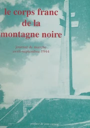 Le Corps franc de la Montagne noire