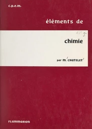 Éléments de chimie