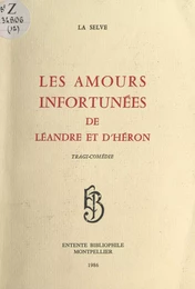 Les amours infortunées de Léandre et d'Héron