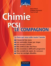 Chimie Le compagnon PCSI