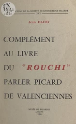 Complément au Livre du Rouchi