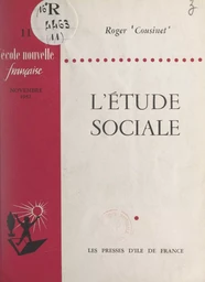 L'étude sociale