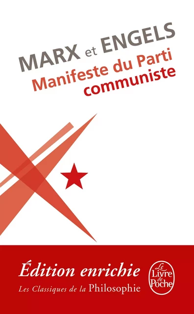 Manifeste du parti communiste - Karl Marx, Friedrich Engels - Le Livre de Poche